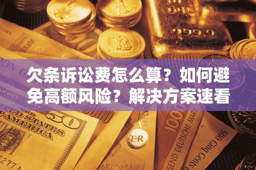北京欠条诉讼费怎么算？如何避免高额风险？解决方案速看！