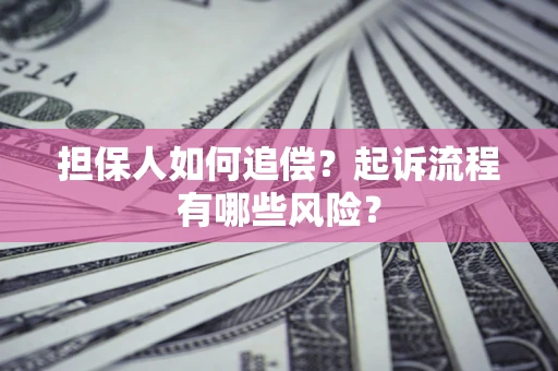 北京担保人如何追偿？起诉流程有哪些风险？